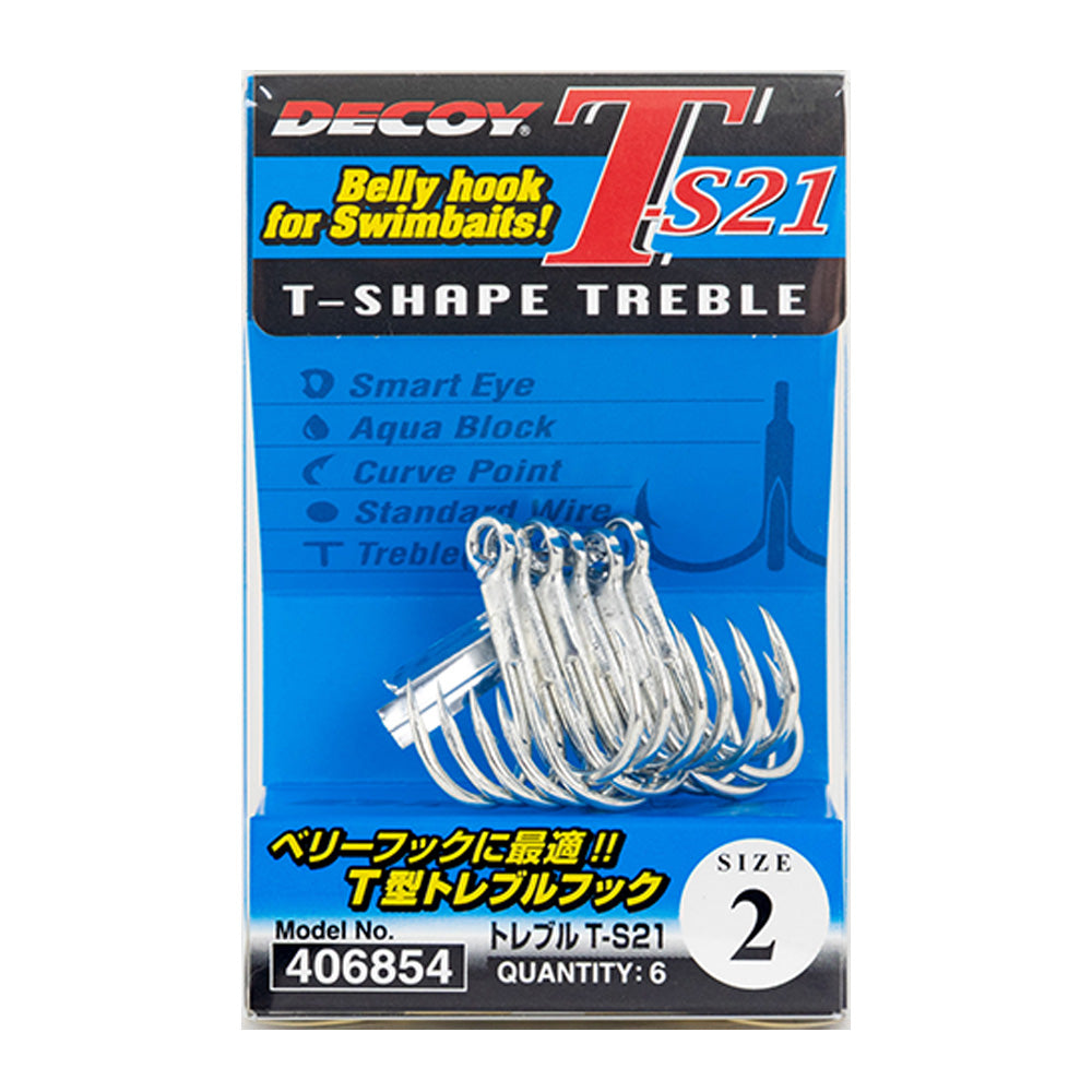 Decoy T-S21 Treble Hook – Profisho Tackle