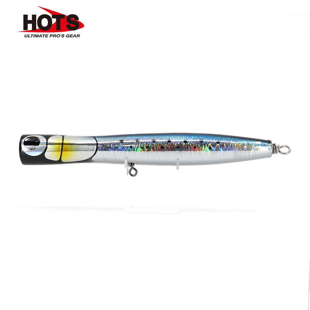 HOTS KEIKO OCEAN GATARO Wooden Popper 230mm 100g – Profisho Tackle