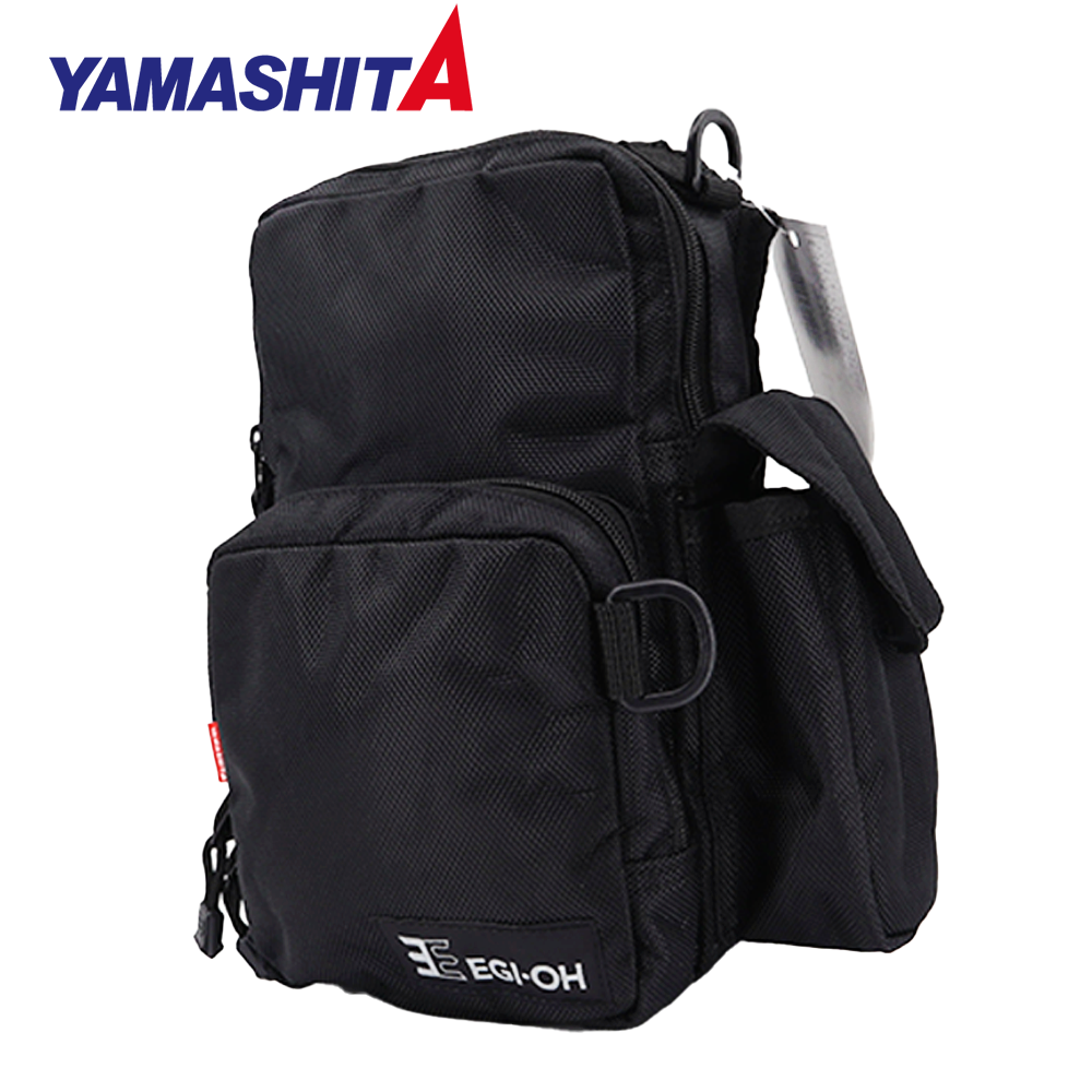 EGI-OH (エギ王) EGING BAG LB &amp; EGI STOCKER Yamashita Eging Bag Egi Stocker 200 x 150 x 90mm Black (3193