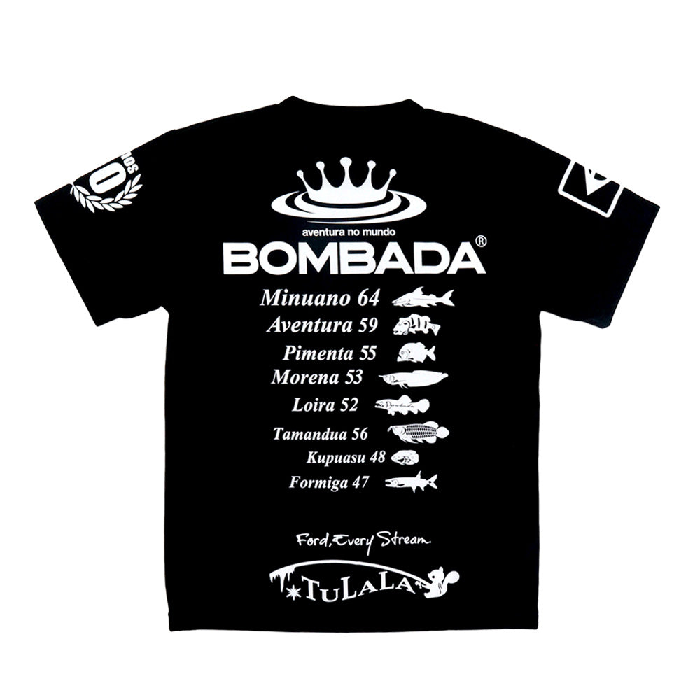 BOMBADA 10th Anniversary T-Shirt (Rod Design) – Profisho Tackle