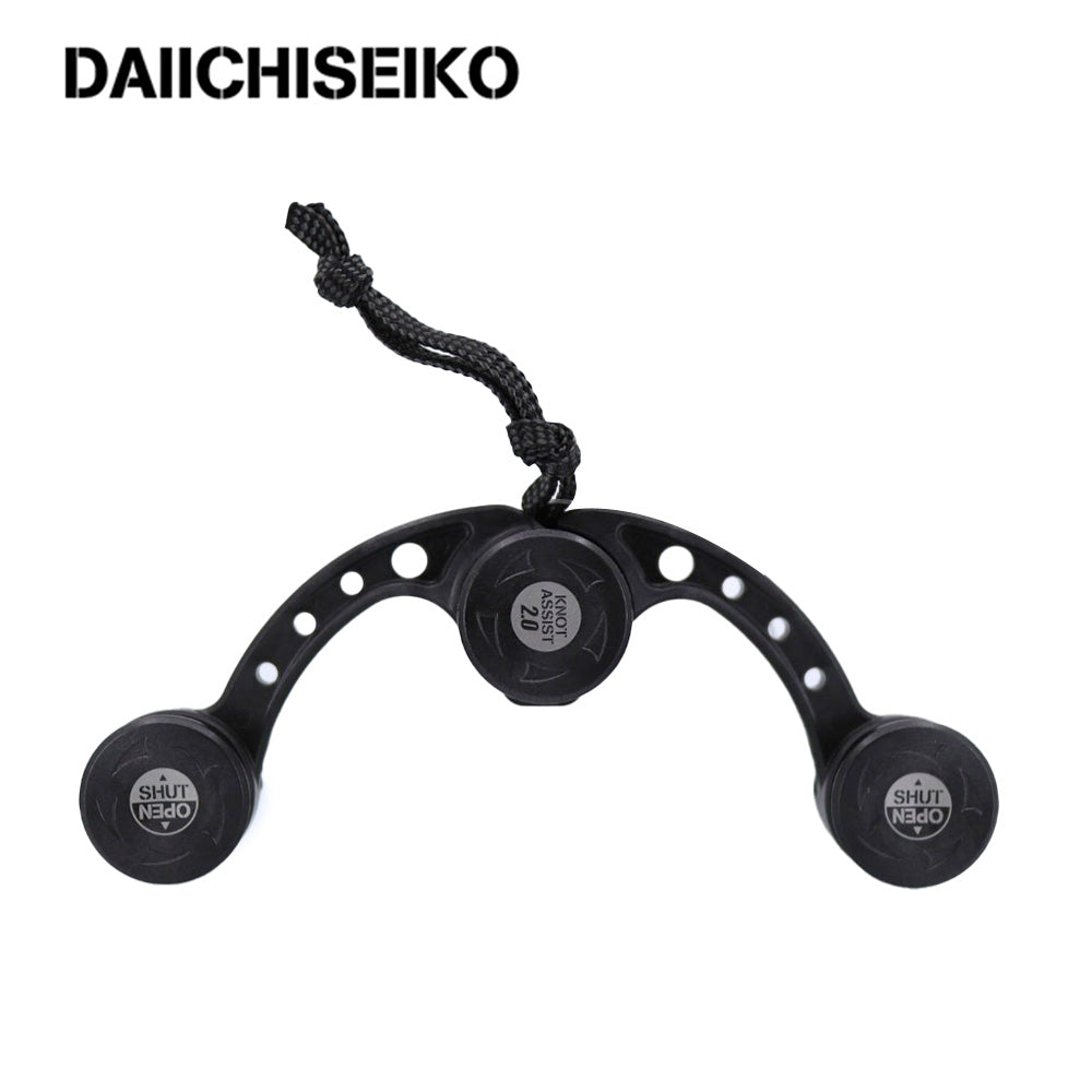 Daiichi Seiko Knot Assist 2.0 - Strumento Per Nodo FG Trecciato-leader - Verde