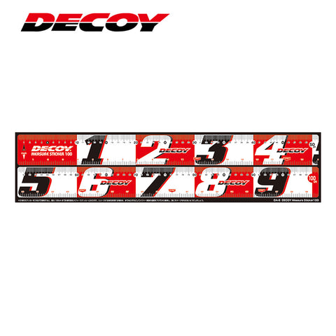 Decoy DA-6 Measure Sticker 100