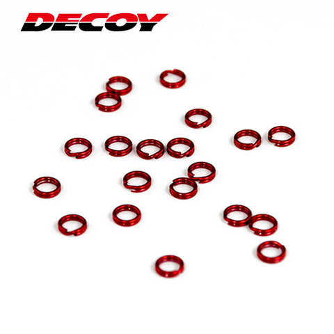 Decoy R-2 Split Ring LightClass Rings (Red)