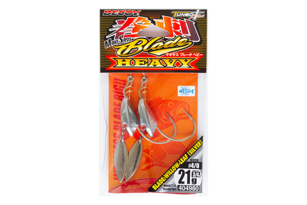 DECOY Worm 231 Makisasu Blade Heavy #4/0 21g