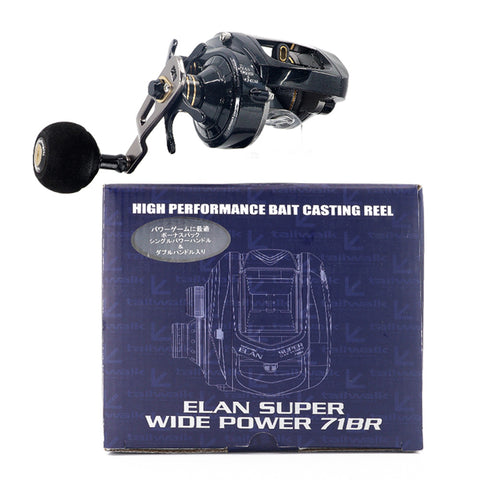 tailwalk Elan Super Wide Power Baitcasting Jigging Reel – Profisho