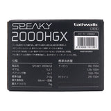 tailwalk Speaky 2000HGX Spinning Reel