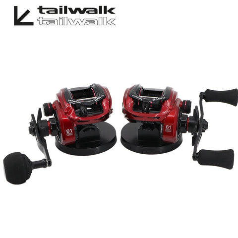 tailwalk Wide Basal VT61 CA61 (Single / Double handle) Baitcasting Jigging Reel 6.1:1