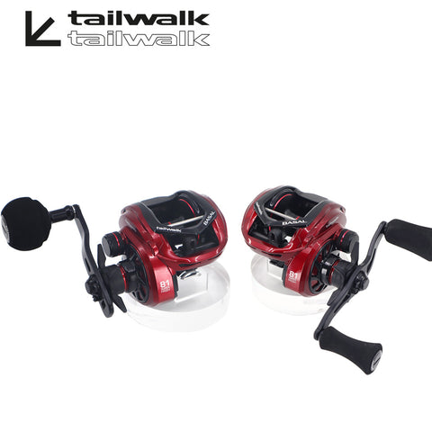 tailwalk Wide Basal VT81 CA81 (Single / Double handle) Baitcasting Jigging Reel 8.1:1