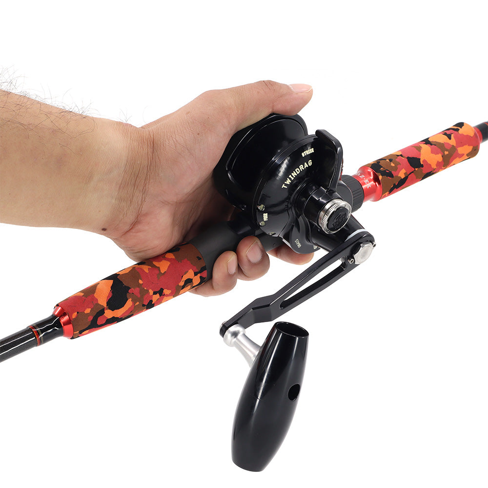 Accurate Valiant SPJ 500 6:1 Right Hand (BV-500N-Black) – Profisho Tackle