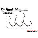DECOY Worm 26 KG hook Magnum Worm Hook