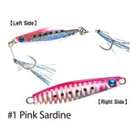 Hayabusa EX976 Jack Eye Shot Slow Slim Jigs 48mm 15g