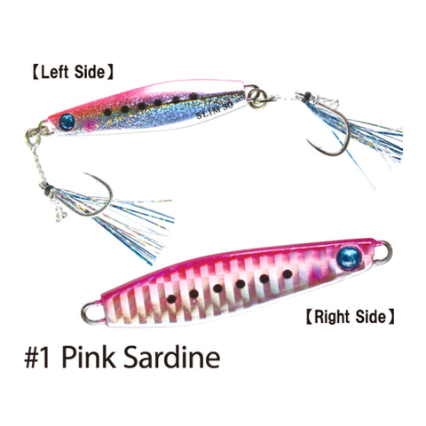 Hayabusa EX976 Jack Eye Shot Slow Slim Jigs 48mm 15g