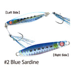 Hayabusa EX976 Jack Eye Shot Slow Slim Jigs 59mm 30g