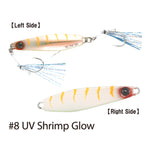 Hayabusa EX976 Jack Eye Shot Slow Slim Jigs 59mm 30g