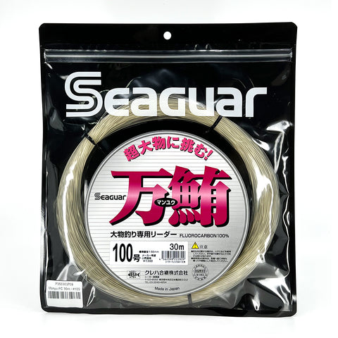 SEAGUAR Manyu Premium 30m Fluorocarbon Leader New Packaging SEAGUAR Manyu Premium 30m Fluorocarbon Leader New Packaging