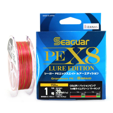 SEAGUAR Grandmax PE X8 Lure Edition 150m (Japanese Domestic Model) –  Profisho Tackle